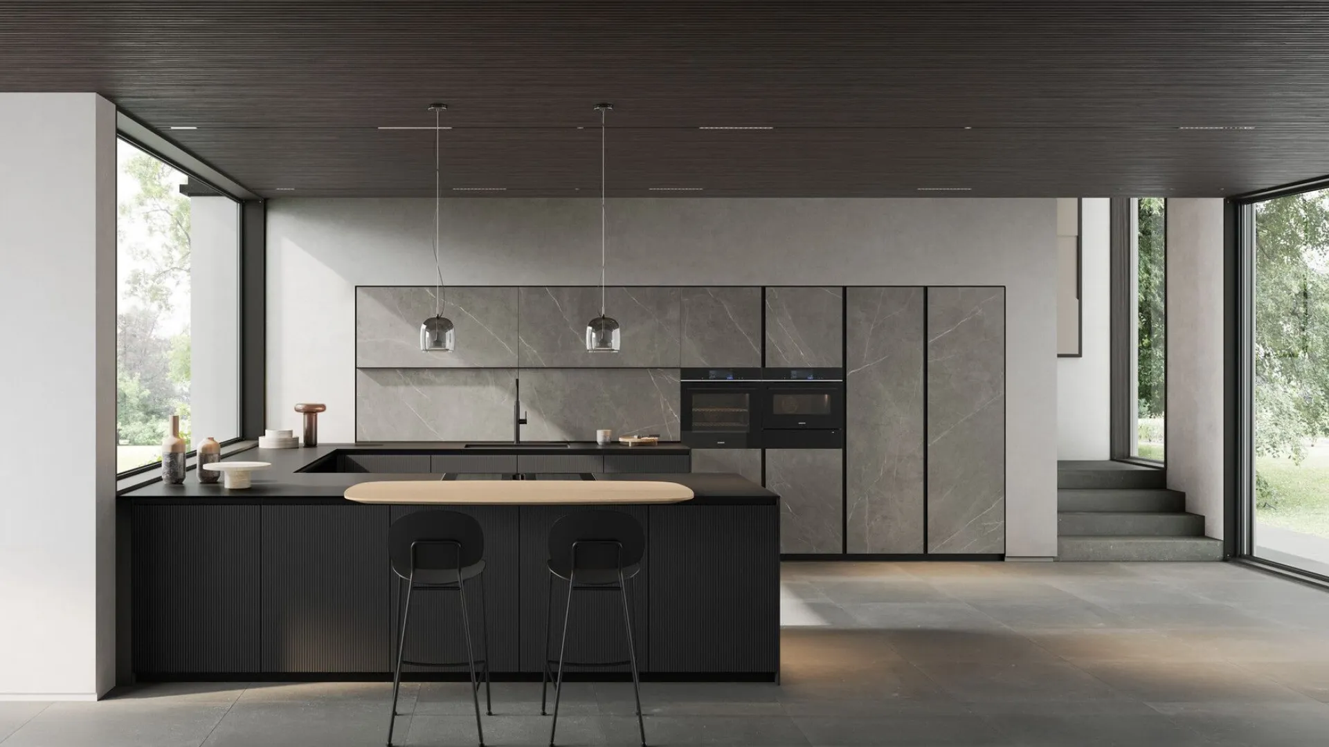 Kitchen GLASS composition 3