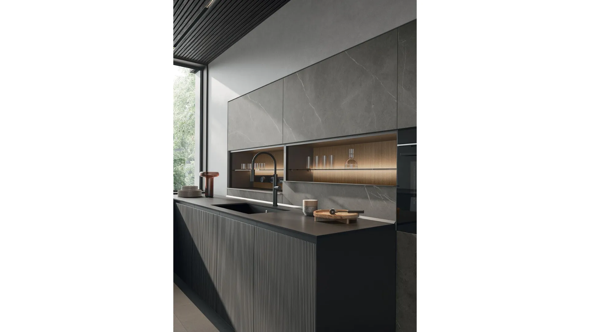 Kitchen GLASS composition 3