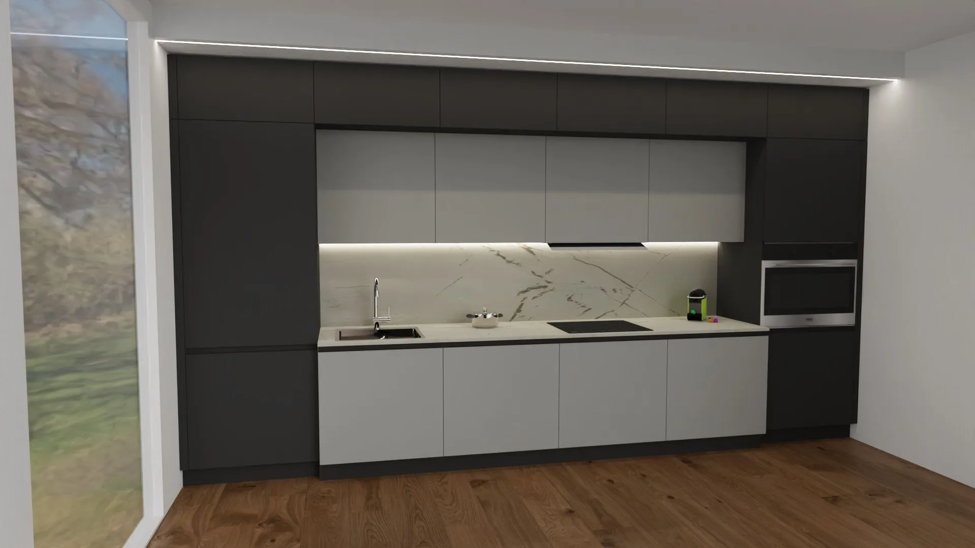 Bridge laminate kitchen
