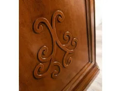 Classic style sideboard with Walnut or Ash wood relief