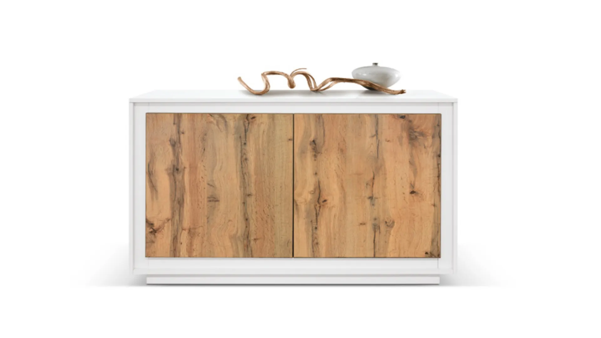 2-door sideboard with cushioned finishes 180x80