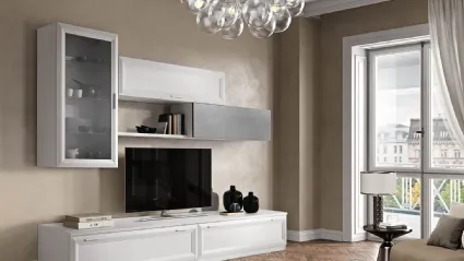 Modern living room in laminate, high quality, size 270x215
