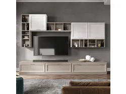 Mobile living room model jazz 300x200, finished in hemp and white ash.