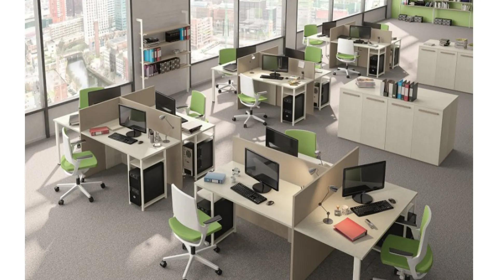 Workstations for office furniture