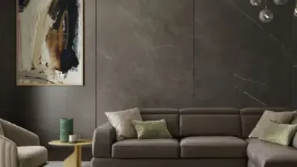 SOFA GRAFFITI in leather