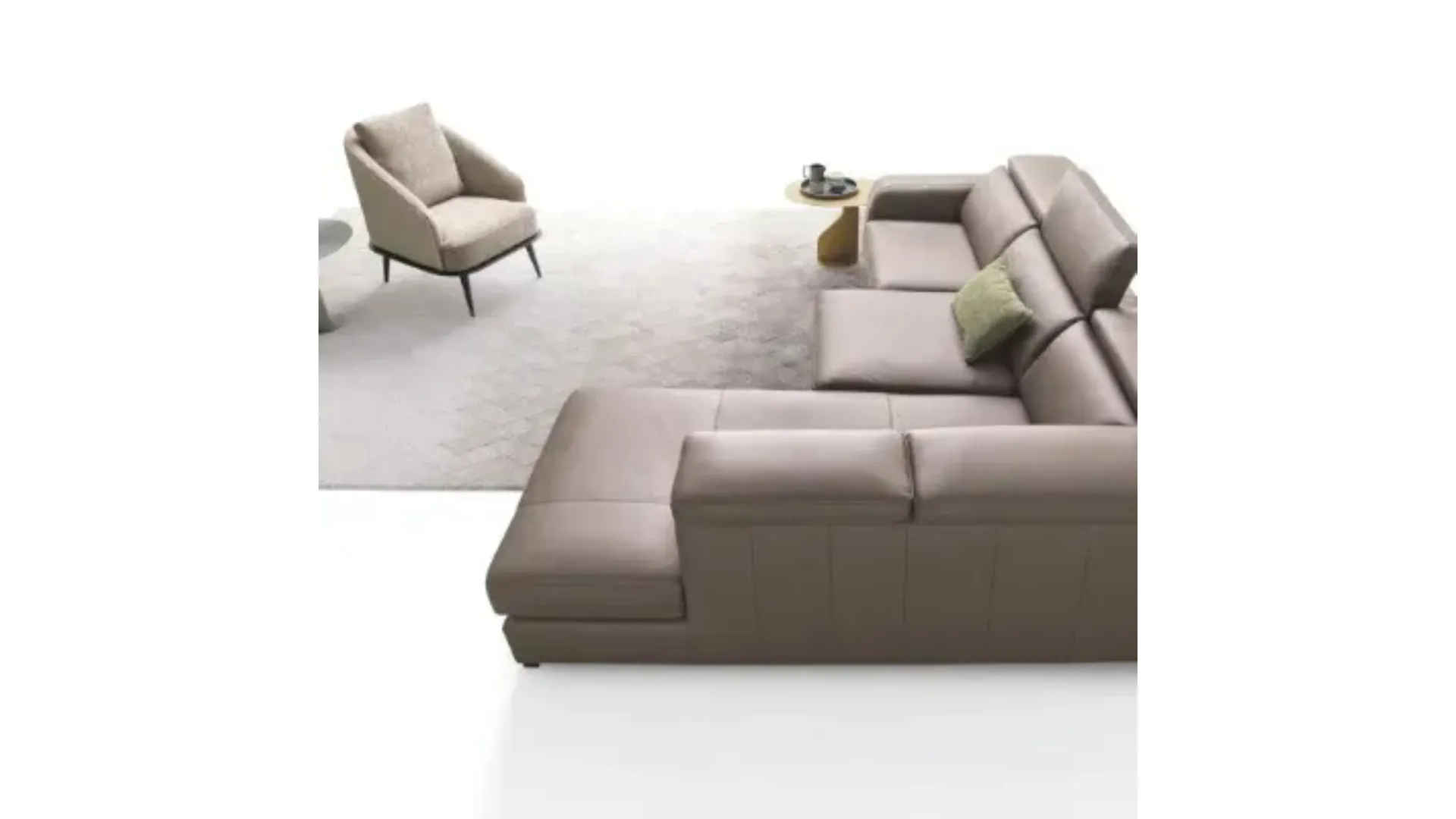 GRAFFITI leather sofa