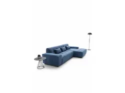 Sofa in modular fabric in different finishes, excellent quality materials