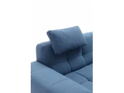 Fabric modular sofa in various finishes, excellent quality materials.