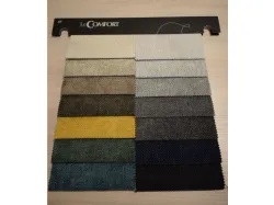 Sofa in fabric with modular structure in different finishes, excellent quality materials.