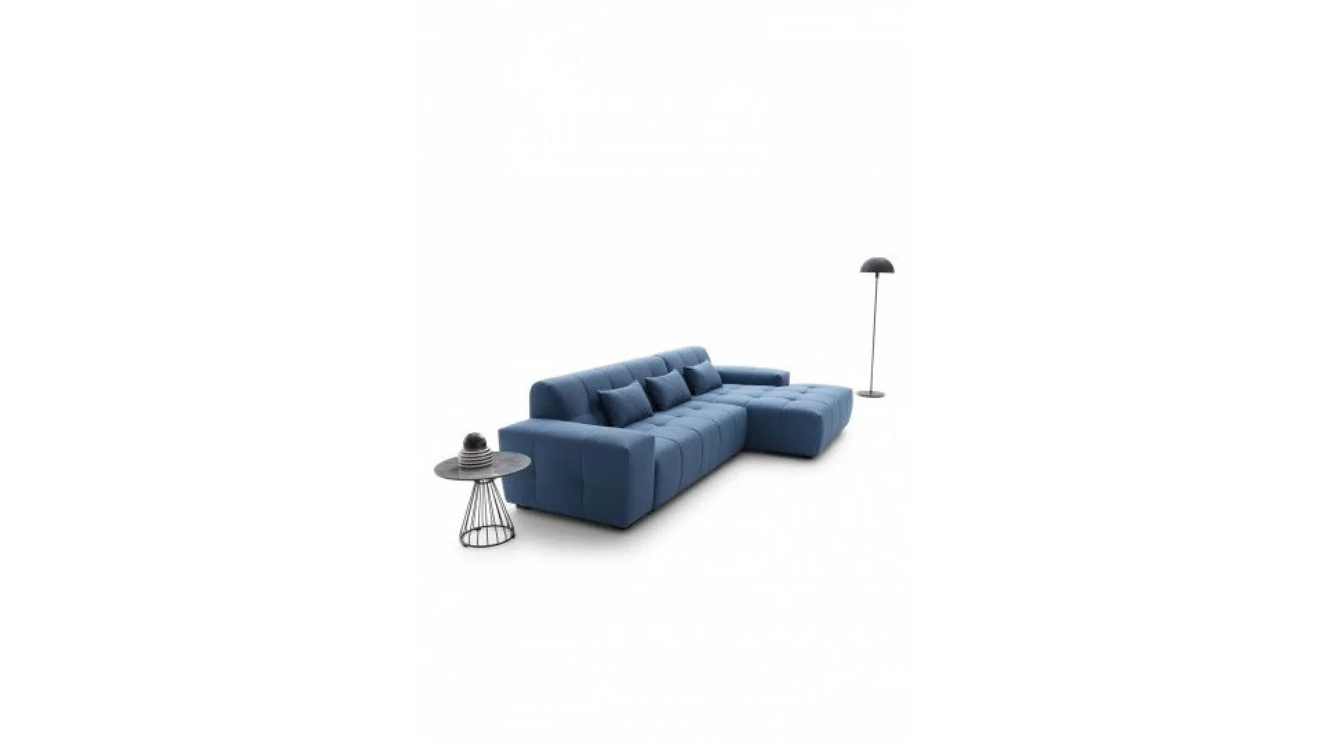 Sofa in modular fabric in different finishes, excellent quality materials