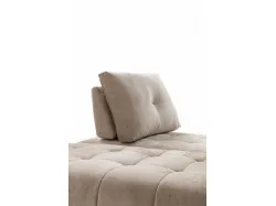 Modern style Byron fabric sofa of excellent quality, fully customizable in finishes.