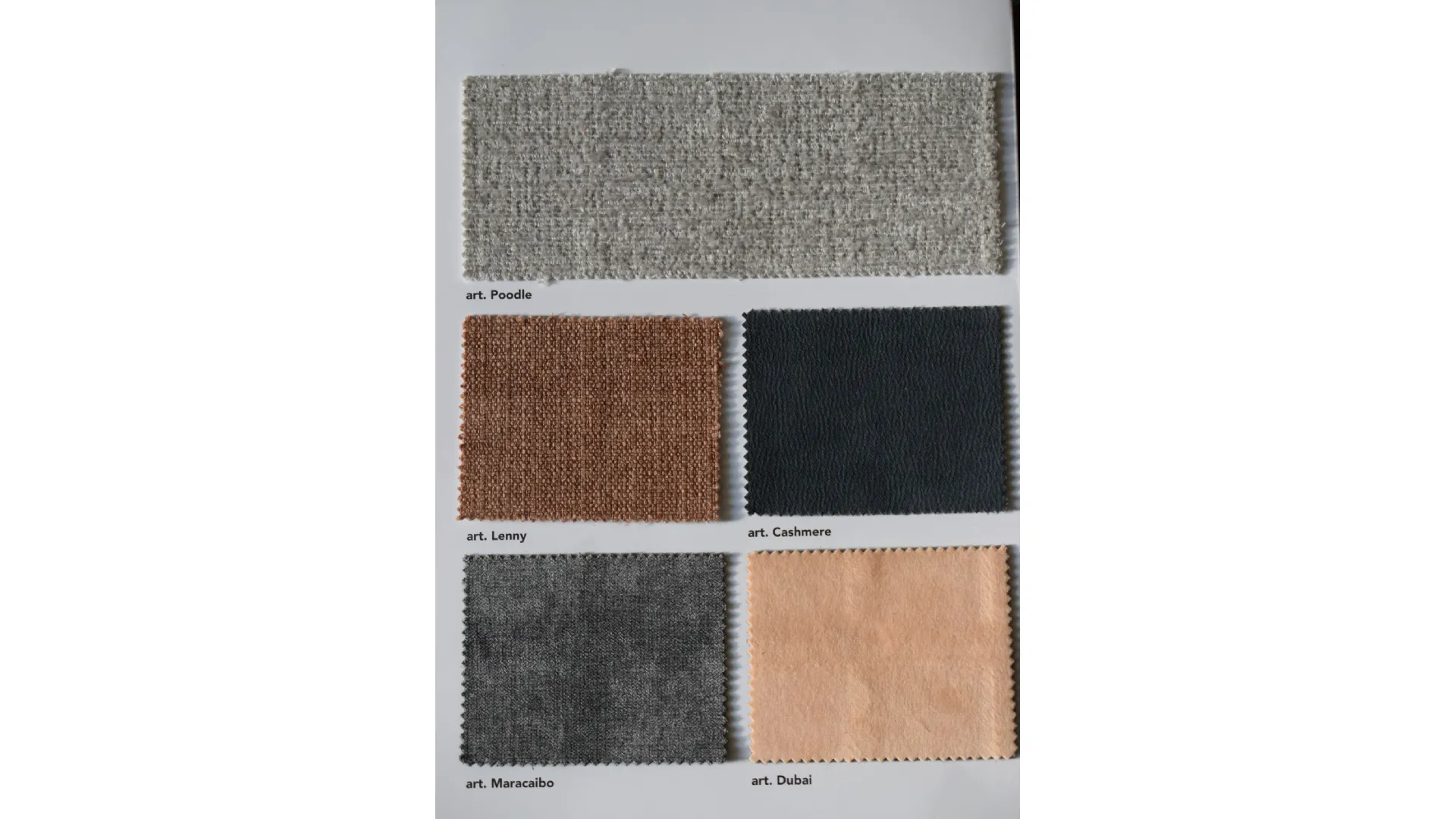 Sofa with movable fabric backrest