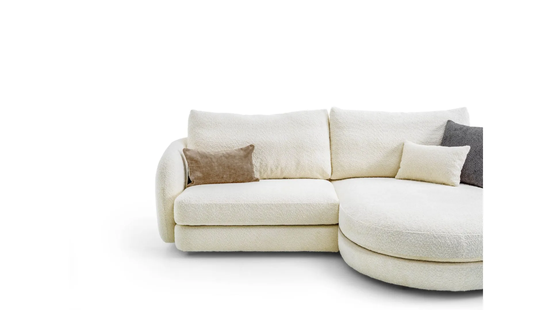 TOGO Double sofa model with chaise lounge