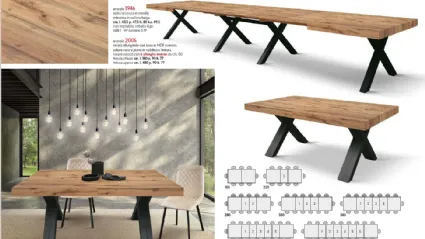 Extendable table art. 2005