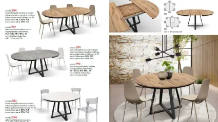 Extendable table art. 2180