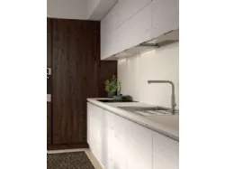 Kitchen composition 02 oak wood