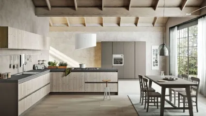 Kitchen composition A1 wood PINE