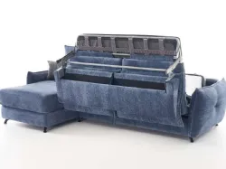Sofa bed NAPOLI with chaise lounge