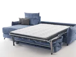 Sofa bed NAPOLI with chaise lounge