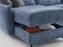 Sofa bed NAPOLI with chaise lounge
