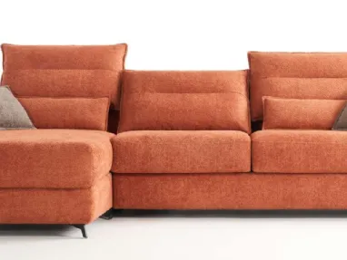 PALERMO sofa bed with chaise lounge