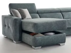 Sofa bed ROMA with chaise lounge