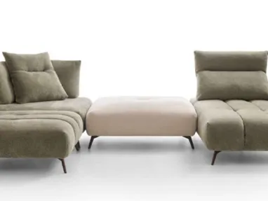 ASCOT CORNER SOFA with sliding armrests