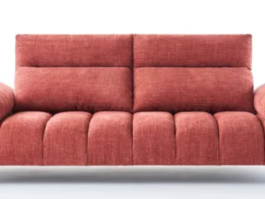 ASCOT sofa with translucent armrests