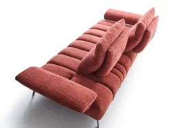 ASCOT sofa with translucent armrests