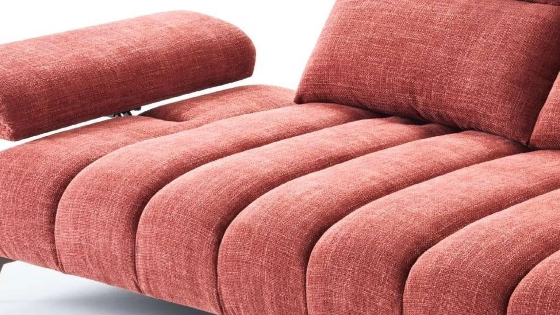 ASCOT sofa with translucent armrests