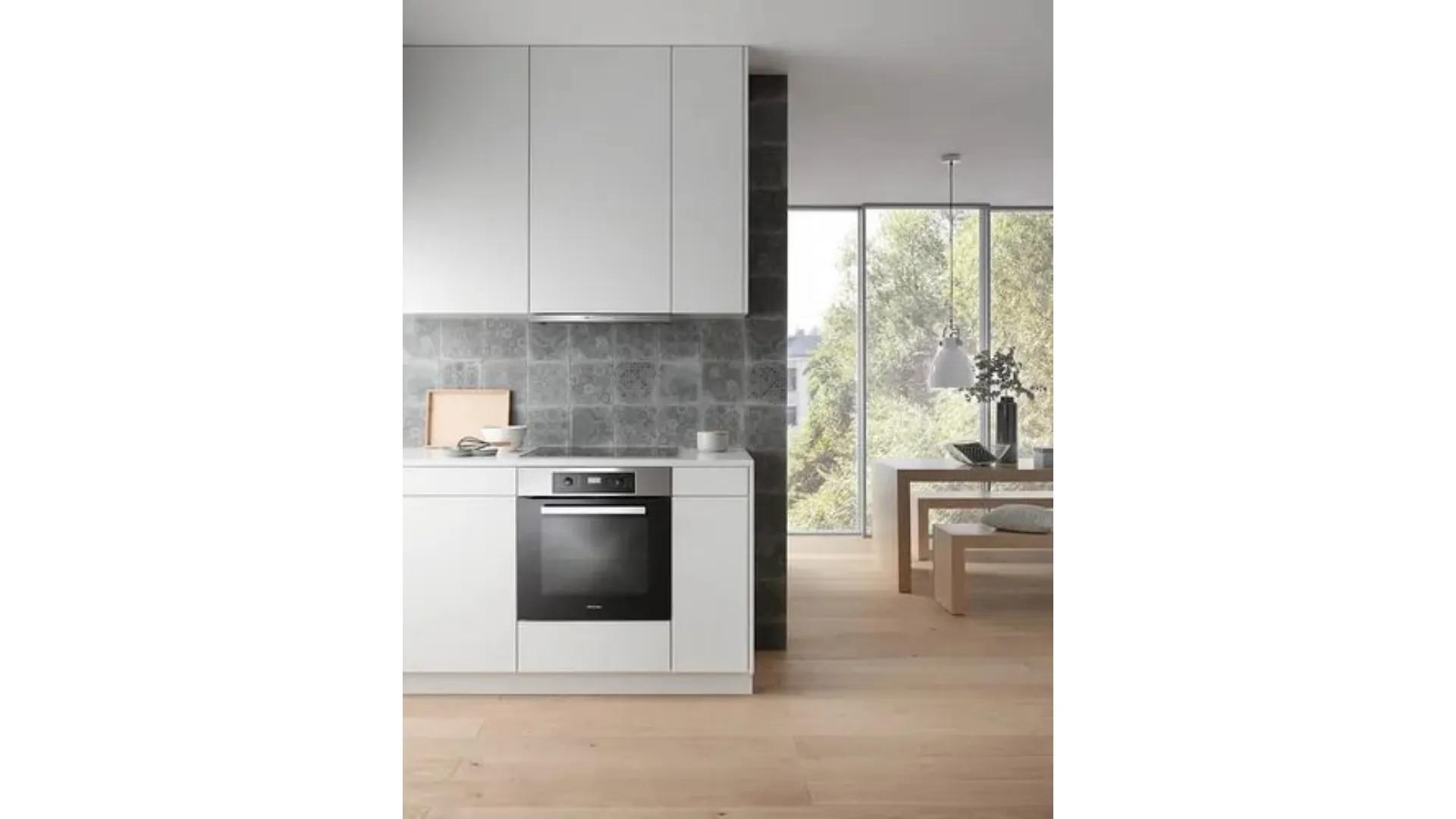 Miele Multifunction Oven with non-stick and scratch-resistant treatment.