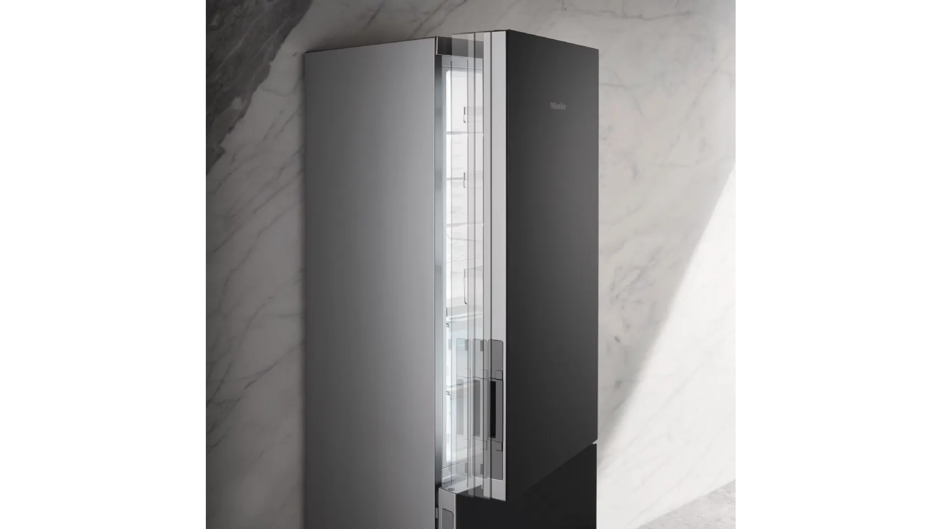 Miele KFN4898AD free-standing refrigerator freezer