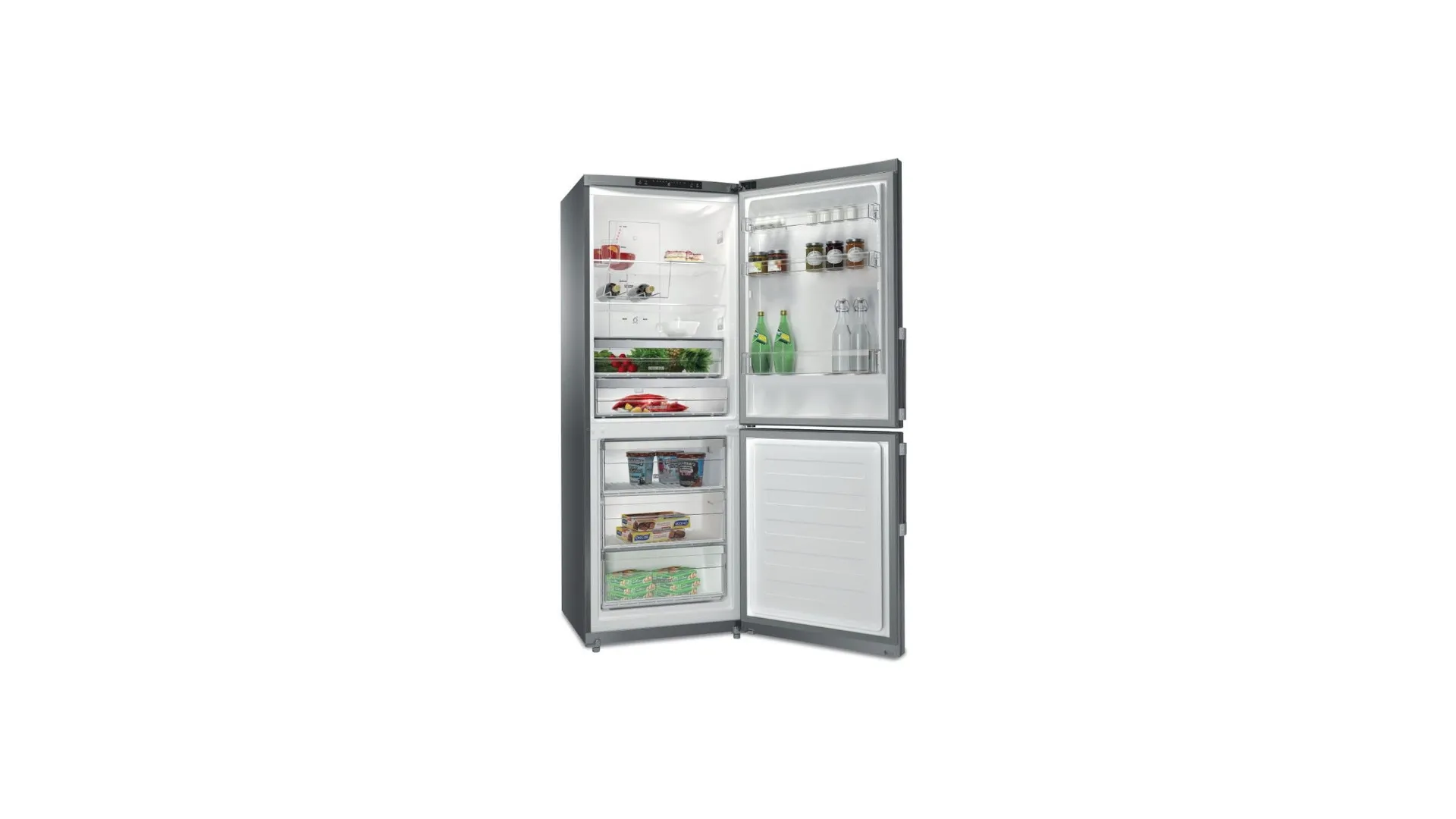 Whirlpool combined refrigerator.