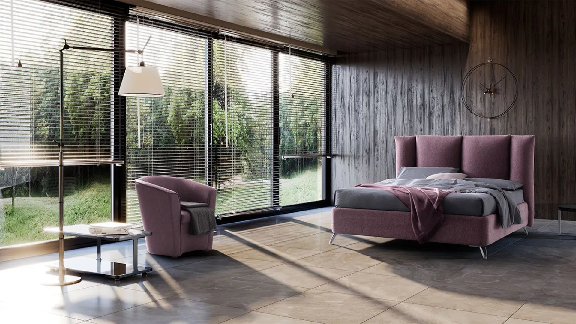 COSMO double bed with storage