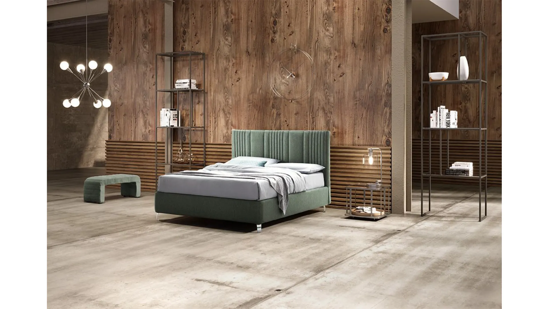 MATRIX double bed with storage