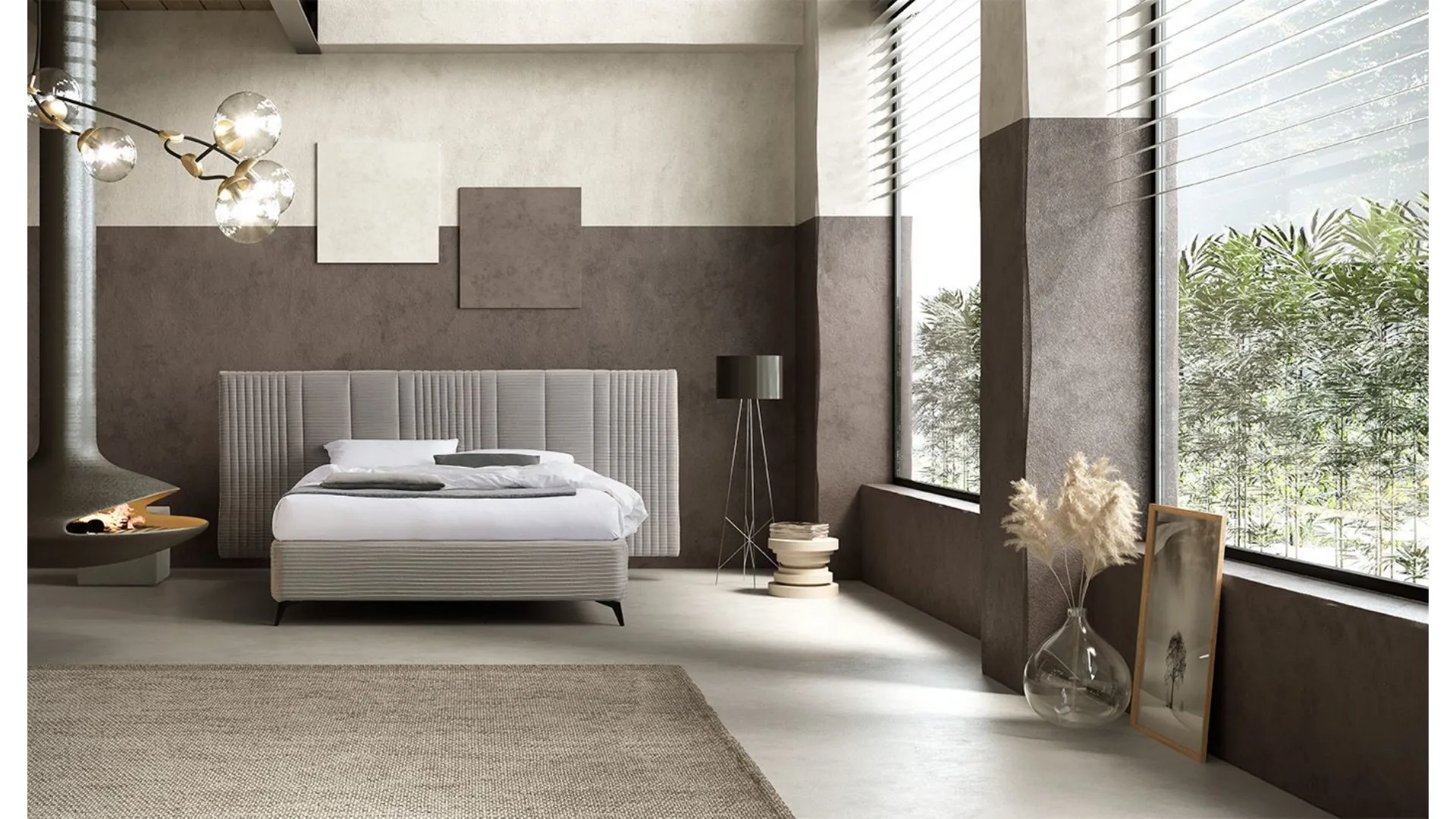 MATRIX XL double bed with storage