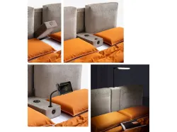ULTRA double bed with storage