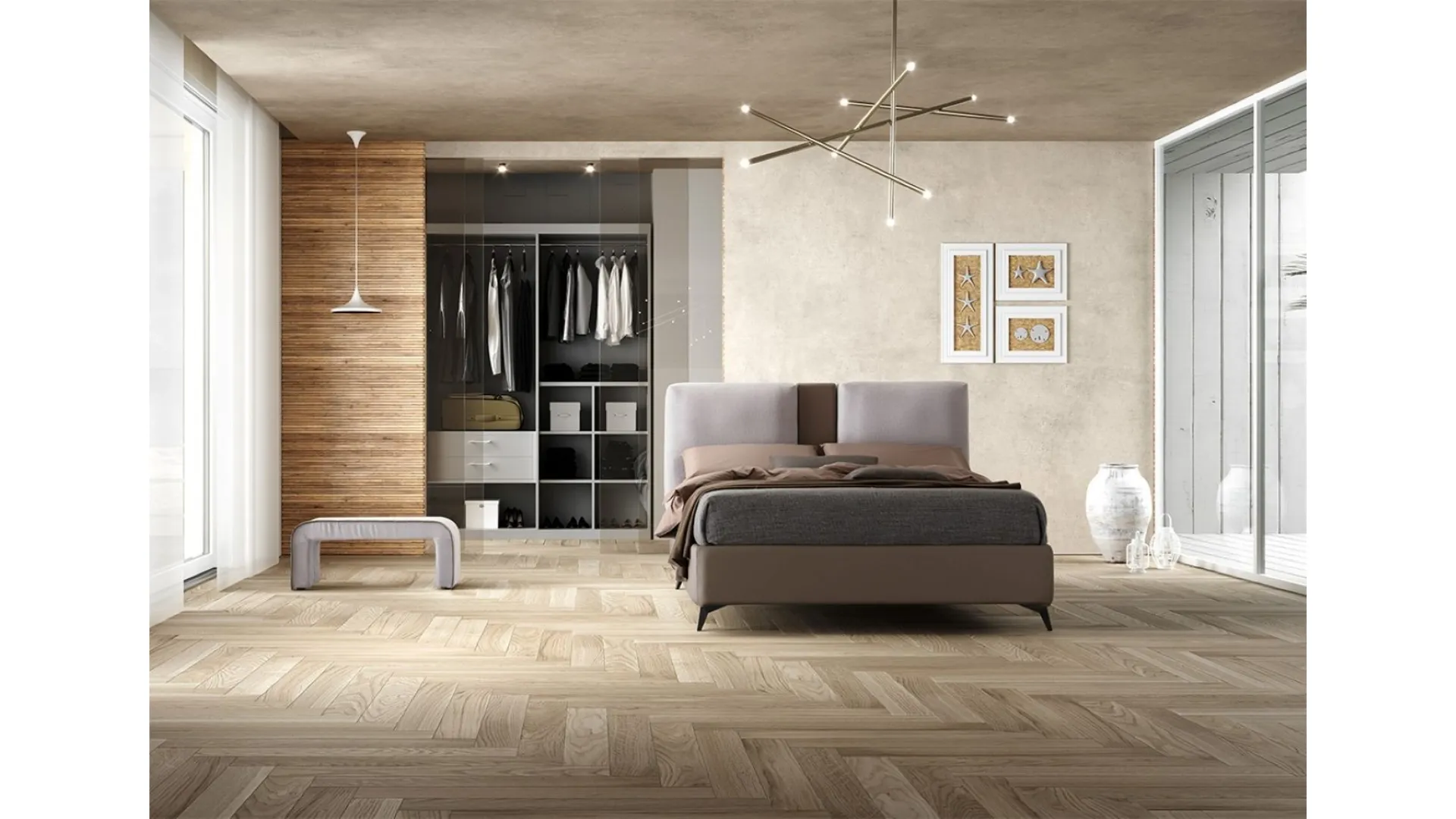 ULTRA double bed with storage