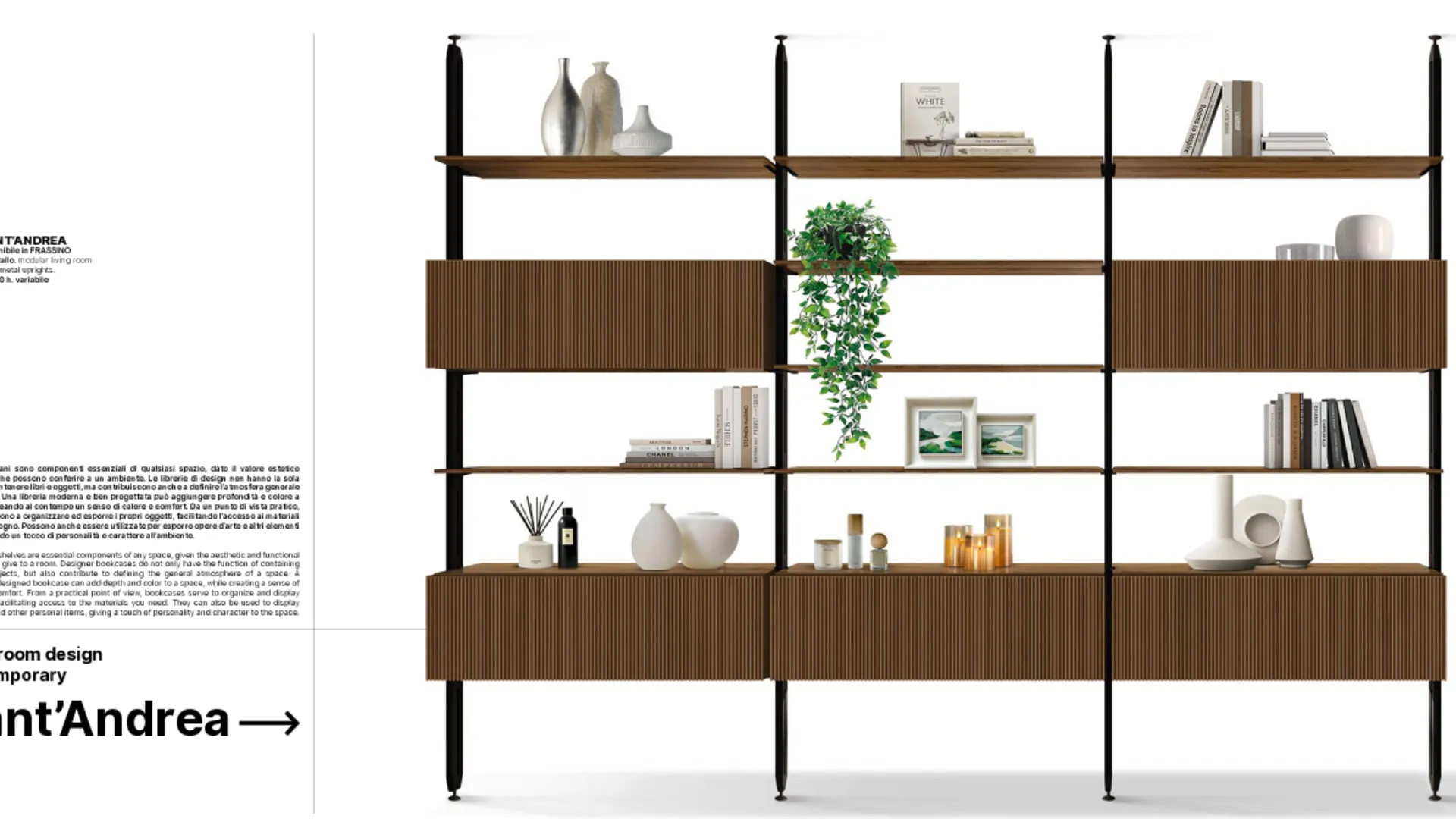 SANT'ANDREA Bookshelf