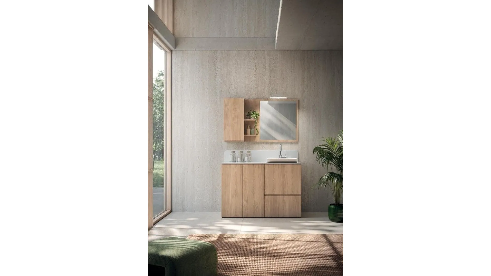 LG001 Laundry Cabinet