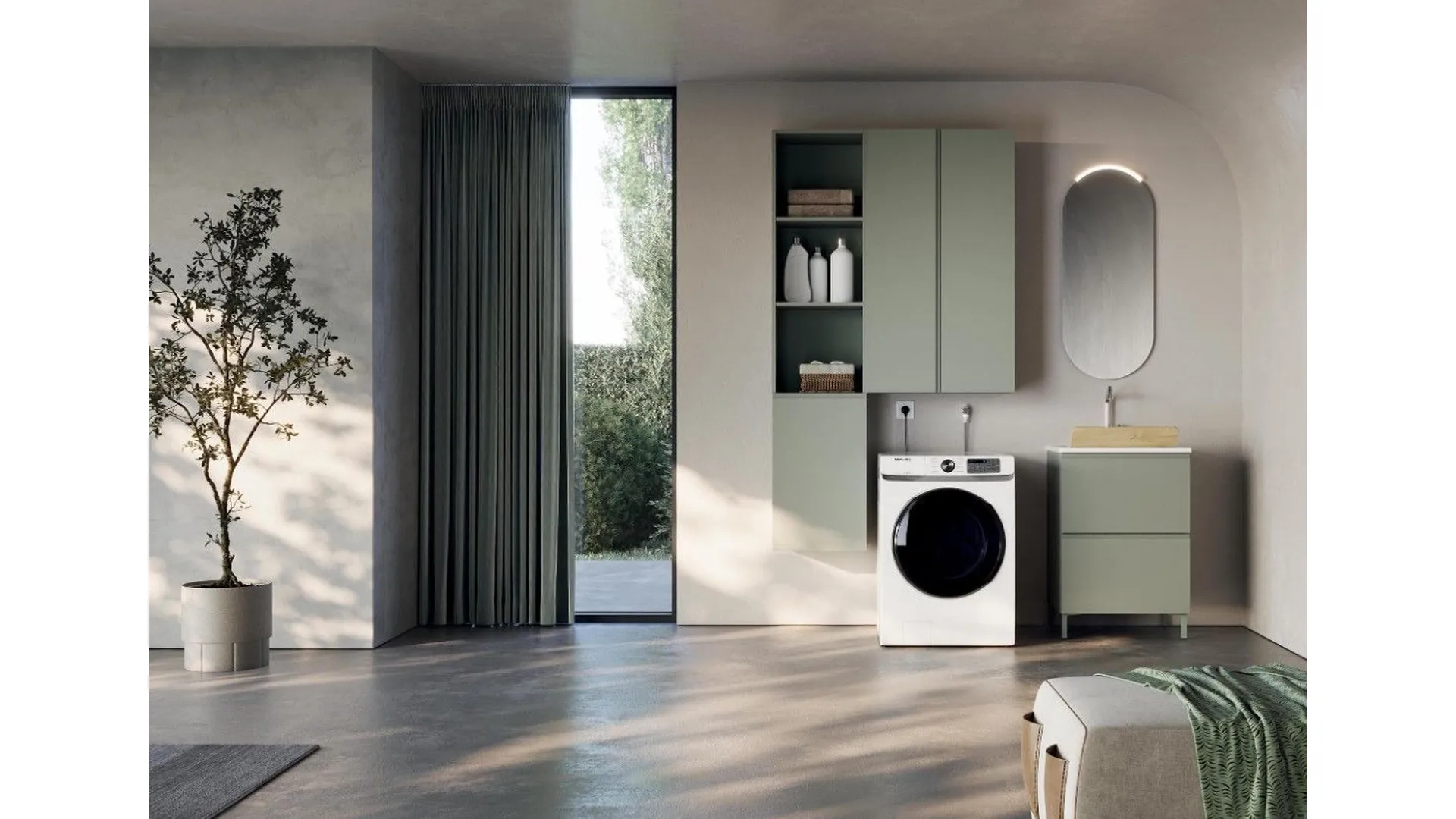 LG002 Laundry Cabinet