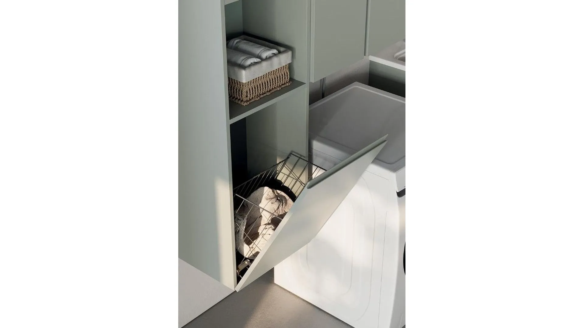 LG002 Laundry Cabinet