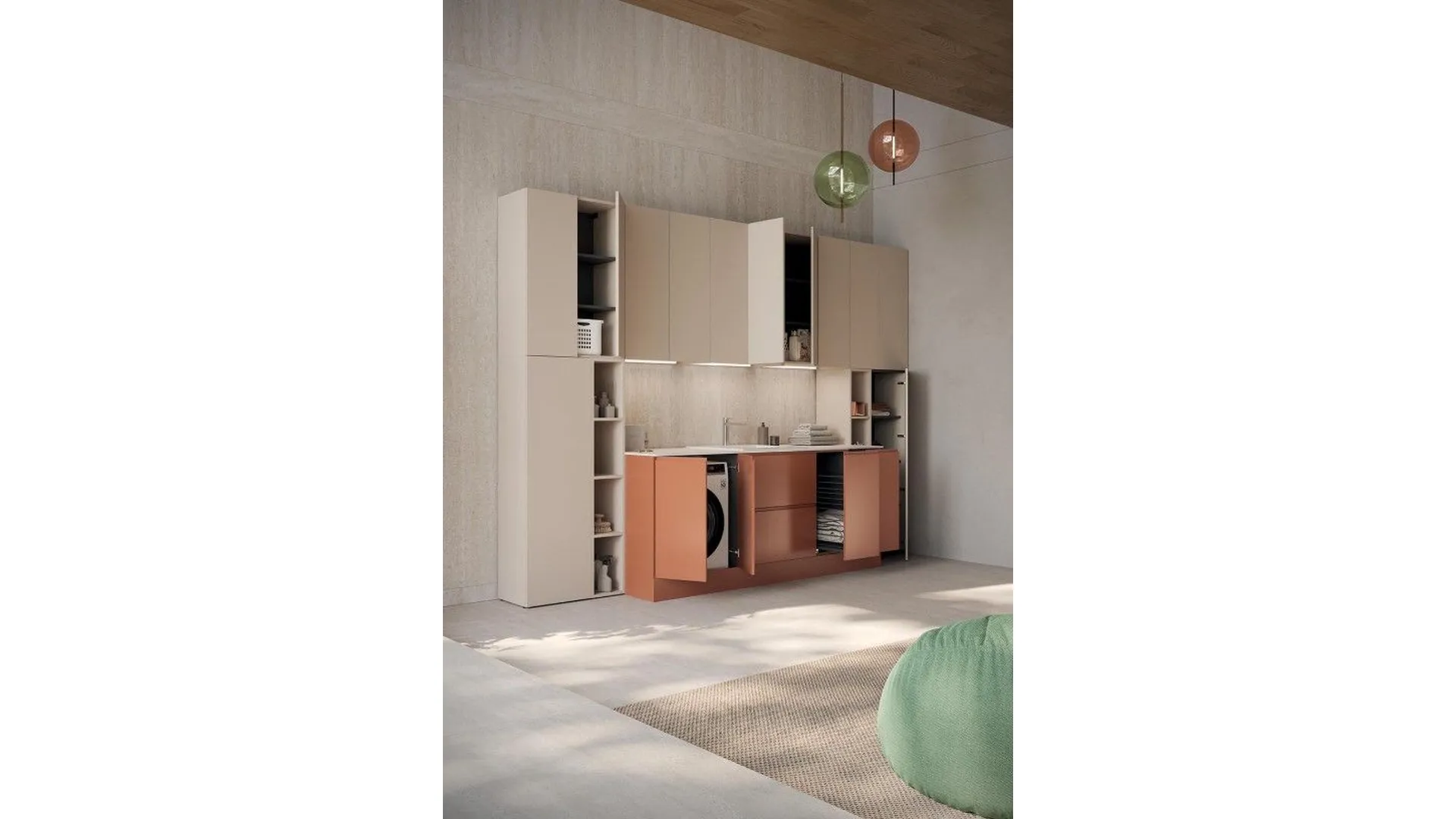 LG005 Laundry Cabinet