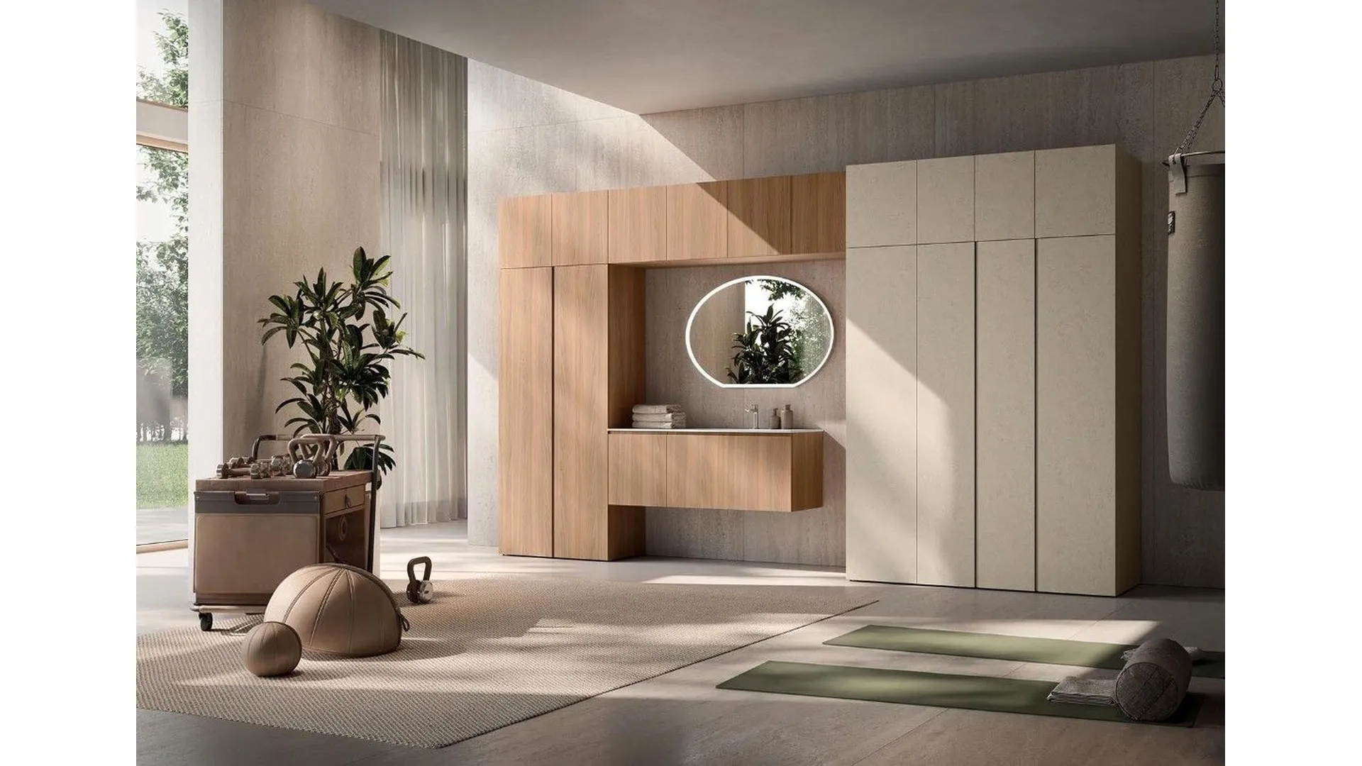 LG006 Laundry Cabinet