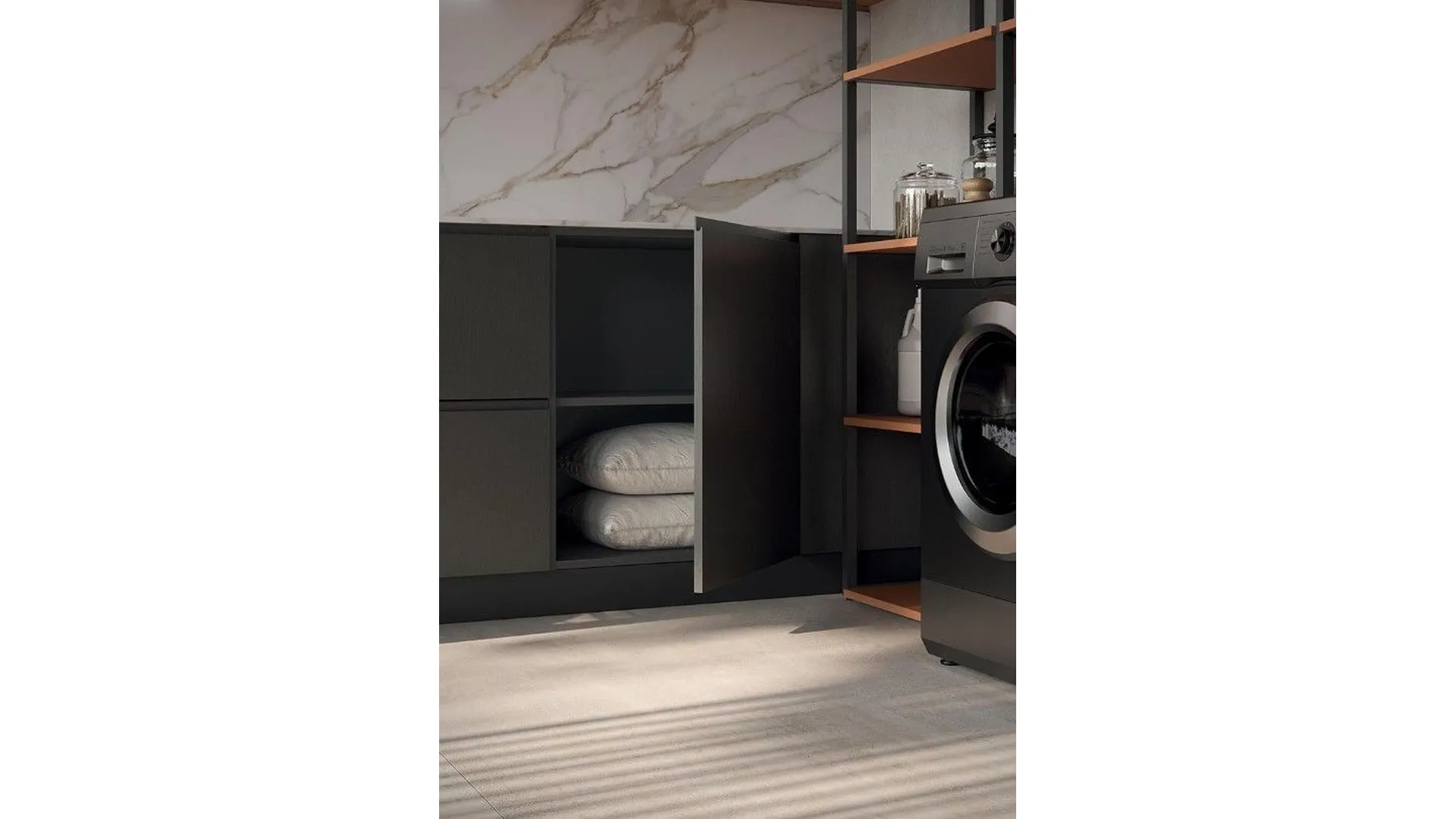 LG007 Laundry Cabinet