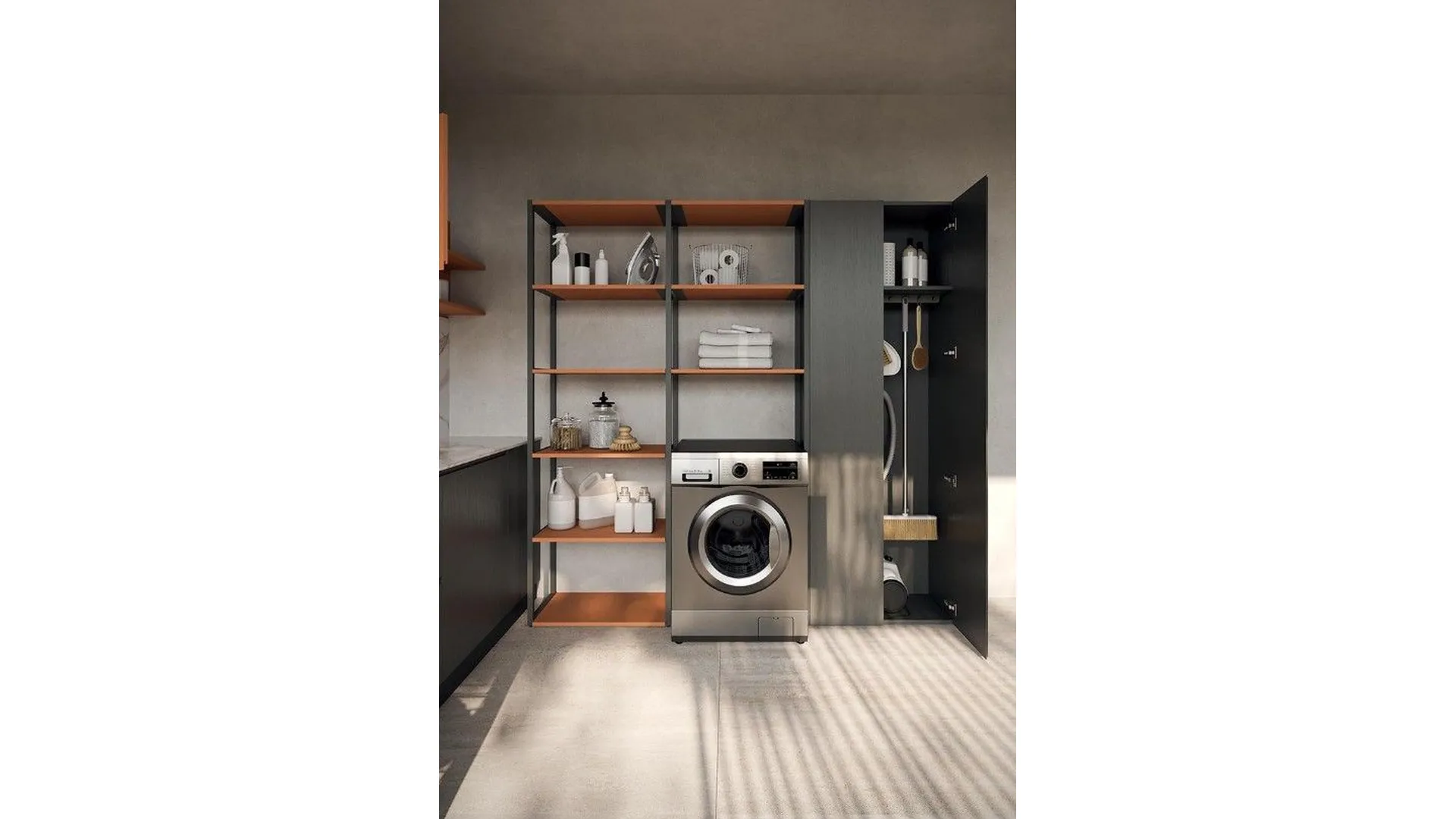 LG007 Laundry Cabinet