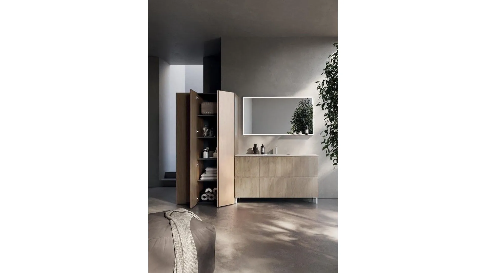 LG008 Laundry Cabinet