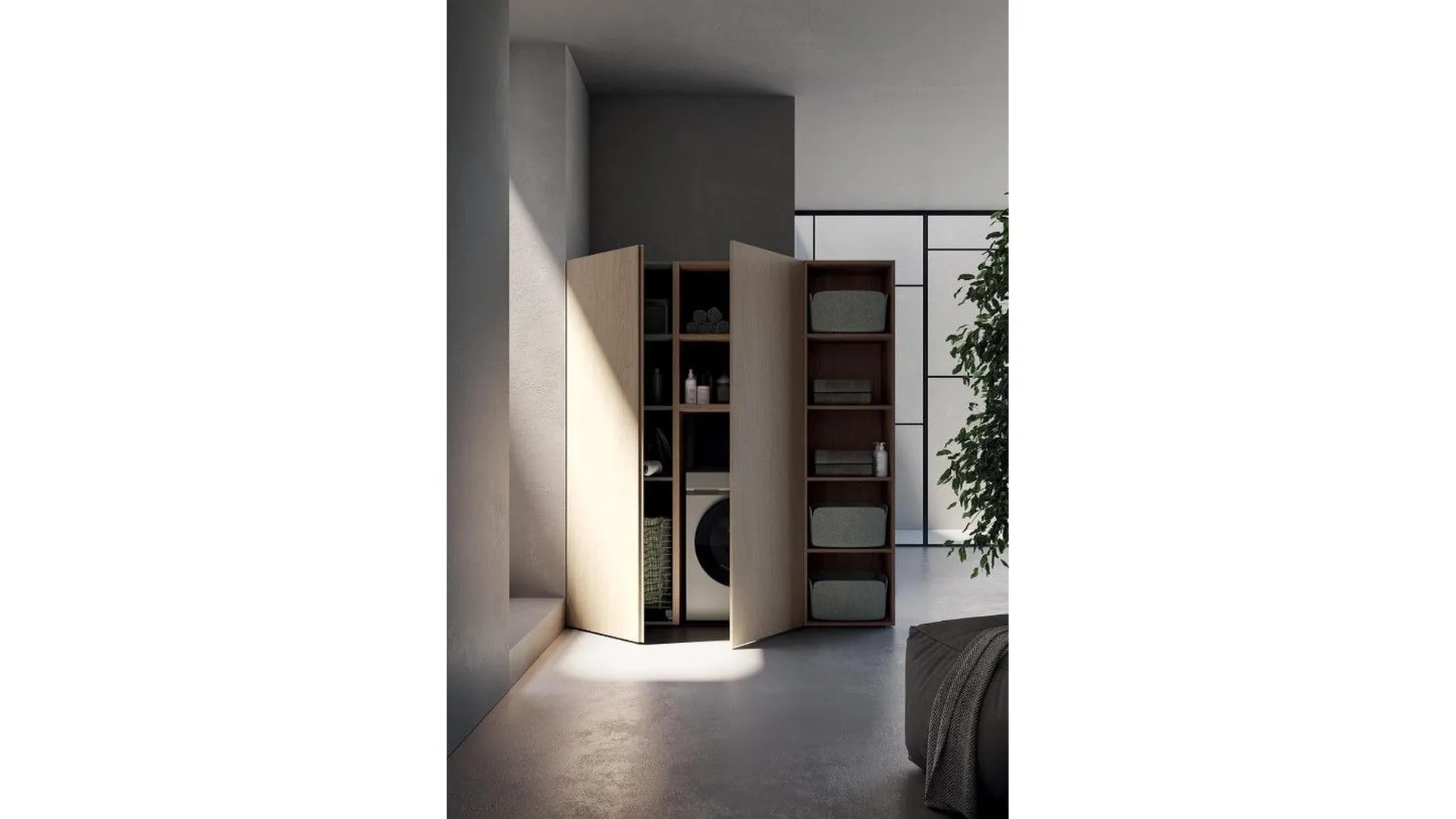 LG008 Laundry Cabinet