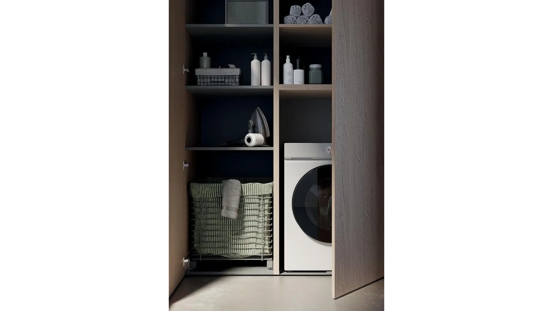 LG008 Laundry Cabinet
