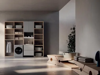 LG011 Laundry Cabinet
